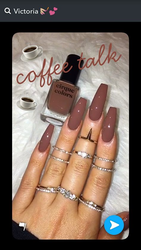 Neutral Nails Long Coffin, Fall Sweater Nails Coffin, Coffin Acrylics, Simple Fall Nails, 2024 Nails, Short Coffin Nails, Sweater Nails, Coffin Shape Nails, Ballerina Nails