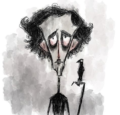 Movie Posters Tim Burton, Tim Burton Eyes Drawing, Tim Burton Sketches, Tim Burton Drawings Style, Tim Burton Personajes, Tim Burton Drawings, Illusion Tattoo, Tim Burton Art Style, Room At Night