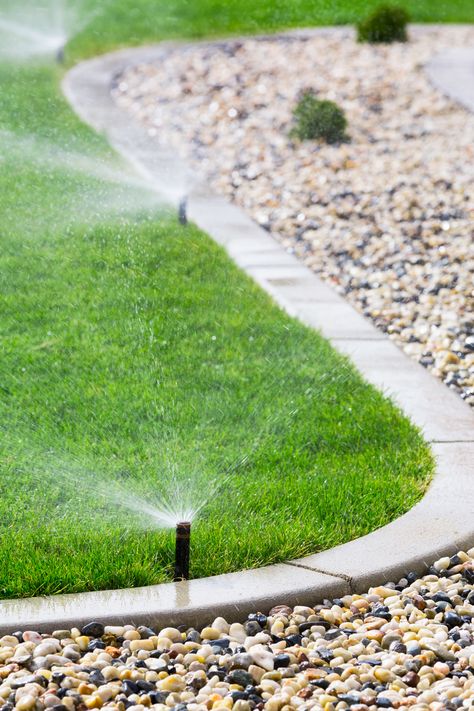 Spring Lawn Care, Lawn Irrigation, Sprinkler Heads, Lawn Care Tips, Lawn Sprinklers, Summer Lawn, Sprinkler System, Garden Irrigation, Artificial Grass