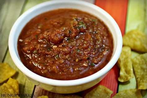 Roasted Jalapeno Salsa, Roasted Jalapenos, Quick Salsa, Roasted Jalapeno, Salsa Sauce, Homemade Jelly, My Notes, Crushed Garlic, Hand Blender