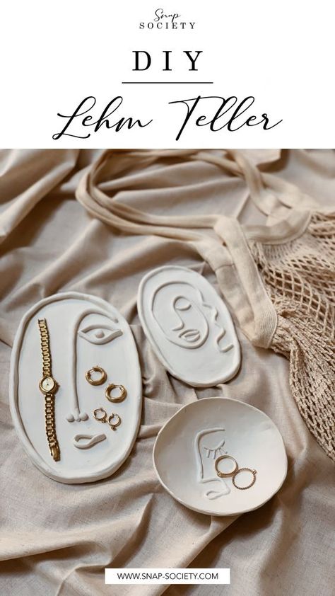 How To: Make These Clay Plates Diy Keramik, Clay Plates, Plates Diy, Diy Ceramic, Clay Jewelry Diy, Clay Art Projects, Diy Clay Crafts, Clay Ceramics, Diy Clay