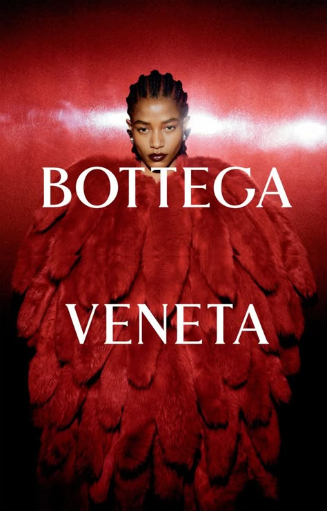 Bottega Veneta Campaign 2022, Bottega Veneta Ad Campaign, Bottega Veneta Campaign, Red Campaign, Tyrone Lebon, Freja Beha Erichsen, New Bottega, Brand Campaign, Fashion Photography Inspiration