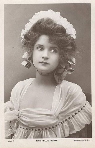 Billie Burke♥ Glenda The Good Witch, My Love Photo, Lily Elsie, Victorian Images, Billy Burke, Billie Burke, Vintage Foto's, Ziegfeld Girls, Ziegfeld Follies