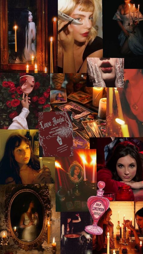 Lilith Core Aesthetic, Folk Magic Aesthetic, Lilith Phone Wallpaper, Disco Witch, Lilith Moodboard, Scorpio Lilith Aesthetic, Lilith In Virgo Aesthetic, Witch Wallpaper, Folk Magic