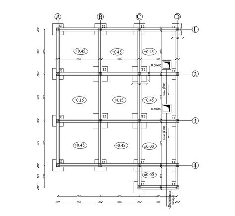 Beam And Column Structure, Working Drawings Architecture Details, Column Detail Drawing, Steel Column Detail, Steel Structure Detail, Steel Beam House, Column Drawing, 2d Autocad Drawing, Structure Drawing