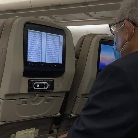 An uncle is reciting the Holy Quran during a 🇸🇦 Saudi Airlines flight. Saudi Airlines, Life In Saudi Arabia, Airline Flights, Aesthetic Instagram Theme, Holy Quran, Islamic Pictures, Video Editor, Way Of Life, Saudi Arabia