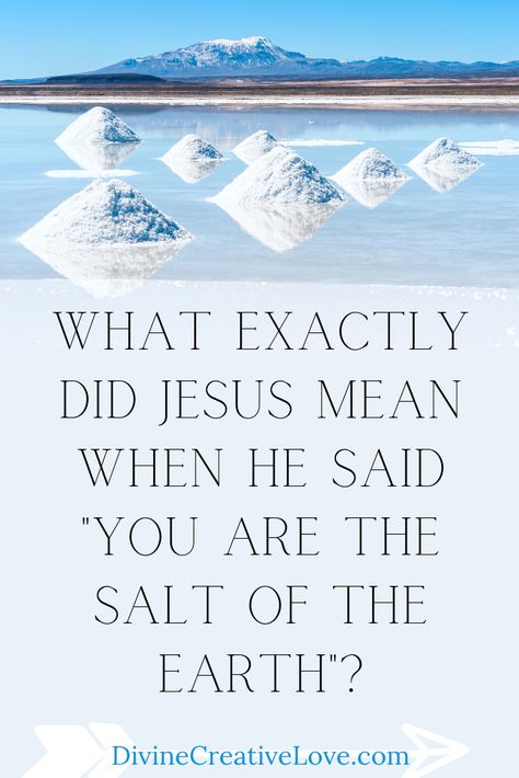 Salt Of The Earth Object Lesson, Ye Are The Salt Of The Earth, Salt Bible Lesson, Salt Of The Earth Quotes, You Are The Salt And Light Of The World, The Price Of Salt Quotes, Salt Differences, Salt Quotes, Sermon Ideas