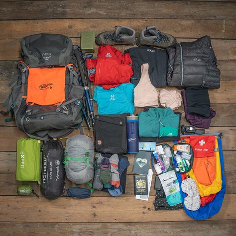 Hiking Flatlay, Hiking Backpack With Water Bottle Pocket, Hiking Essentials Daypack, Hiking Water Bottle Aesthetic, Hiking Bag L.l.bean, Flat Lay Photos, Camping Gear, Sweden, Camera Bag