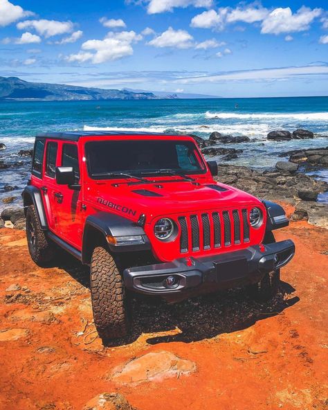 Jeep Driving, Red Jeep Wrangler, Jeep Wallpaper, White Jeep, Jeep Photos, Red Jeep, Jeep Jeep, Dream Cars Jeep, Offroad Jeep