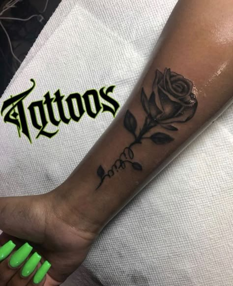 Tattoo Dedicated To Mom, Top Of Arm Tattoos For Women, Small Forearm Tattoo, Cute Tattoos On Wrist, Arm Sleeve Tattoos For Women, Girl Neck Tattoos, Rose Tattoos For Women, Hand Tattoos For Girls, Cute Hand Tattoos