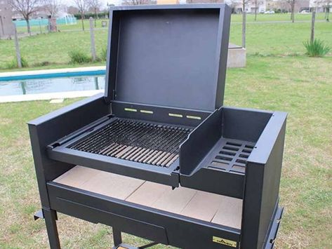 Outdoor Cooking Fireplace, Asado Grill, Outdoor Fire Pit Seating, Diy Pizza Oven, Barbeque Party, Four A Pizza, Barbecue Design, Diy Grill, Outdoor Bbq Grill