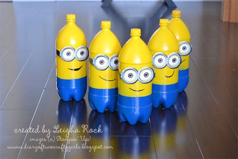 22 DIY Minions recycle projects for creative kids - Craftionary Minion Craft, Diy Minions, Despicable Me Party, Minions Birthday, Minion Christmas, Minions Party, Minion Theme, Minion Birthday Party, Cute Minions