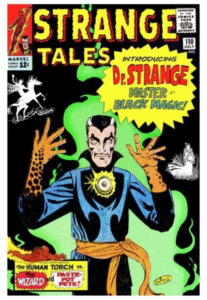 WHEN COMICS BECAME COMIX Doctor Strange Comic, Doctor Strange Art, Marvel Comic Covers, Mystic Arts, Marvel Comics Covers, Strange Art, Strange Tales, Steve Ditko, Classic Comic Books