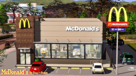 Sims 4 Waffle House Cc, Sims 4 Target Build, Sims 4 Cc Mcdonalds, Sims 4 Lot Cc Patreon, Mcdonald’s Bloxburg, Sims 4 Cc Places, Sims 4 Mcdonalds, Sims 4 Builds Download, Sims 4 Stores Retail