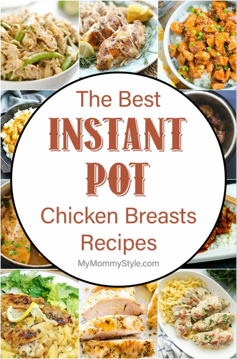 Instant Pot Chicken Breasts, Instant Pot Chicken Breast Recipes, Instant Pot Chicken Breast, Pot Recipes Easy, Best Instant Pot Recipe, Healthy Instant Pot Recipes, Instant Pot Recipes Chicken, Instant Pot Dinner Recipes, Easy Instant Pot Recipes