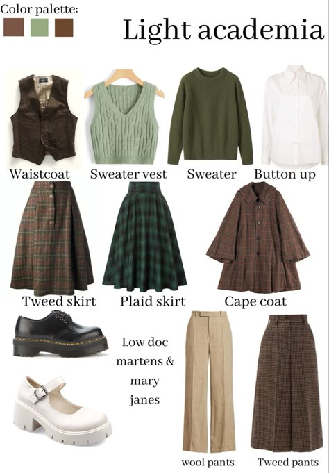 Skirt Styling, Academia Aesthetic Outfit, Academia Clothes, Academia Outfits, Academia Fashion, Elegante Casual, Skirt Sets, Light And Dark, Light Academia