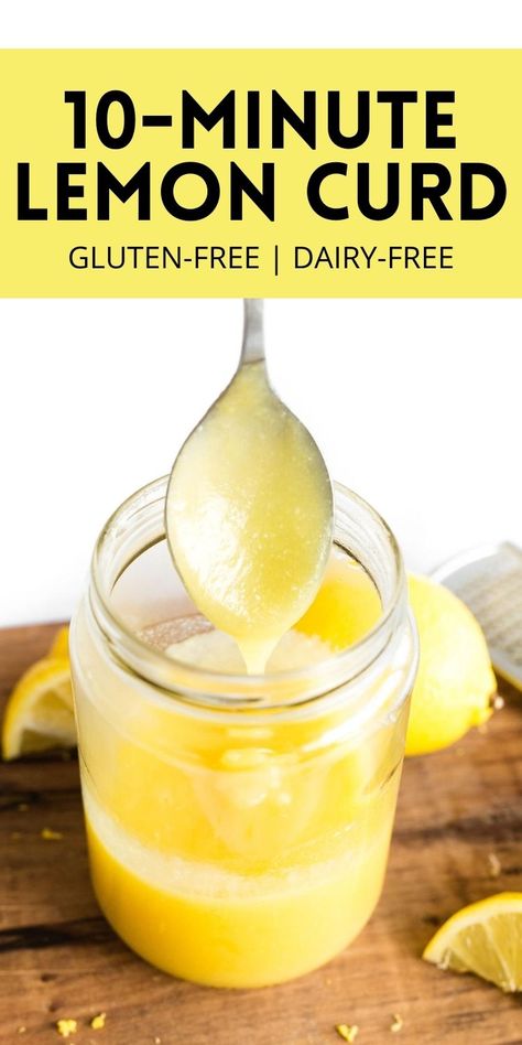 Dairy Free Lemon Curd, Sugar Free Lemon Curd, Microwave Lemon Curd, Meyer Lemon Recipes, Easy Lemon Curd, Lemon Diet, Lemon Curd Recipe, Lemon Dessert Recipes, Curd Recipe