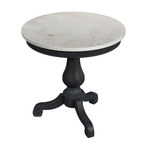 Marble Top End Tables, White Marble Side Table, Pedestal Side Table, Marble Collection, Round Accent Table, Marble Wood, Wood Pedestal, Marble Side Tables, White Side Tables