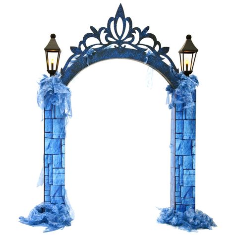 Going to the Ball Lit Arch Kit Cinderella Prom Theme, Once Upon A Time Prom Theme, 15 Decorations Ideas, Once Upon A Time Prom, Homecoming Dance Themes, Ideas Para Xv Años, Centerpieces Balloons, Cinderella Themed Wedding, Parade Decorations