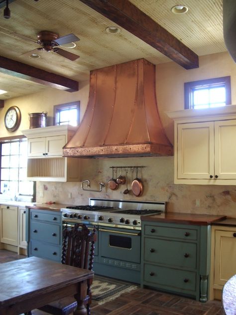 Copper and Stainless Steel Kitchen Hoods | Concord Sheet Metal - Copper gutters, copper downspout, radius copper gutters, perforated copper ... Wolf Rangetop, Custom Copper Range Hood, Copper Display, Copper Vent Hood Kitchen Custom Made Home Improvement Products, Cooper Stove Hood, Ilve Range Copper Hood, Copper Kitchen Hood, 48” Copper Range Hood, Copper Hood