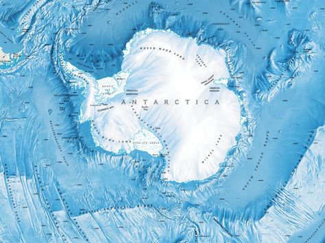 Antarctica Map, Polar Exploration, Cartography Map, Sea Map, White Desert, Physical Map, Earth Map, Desert Design, Southern Ocean