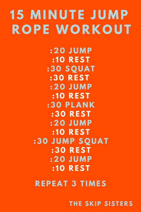 Try this 15 minute jump rope workout for a super fast, FUN, and effective workout! We've incorporated jumping rope with bodyweight exercises including squats and planks to build strength AND cardiovascualr fitness. #jumprope #jumpropeworkout #femaleworkout #fitnessideas #workoutideas Jumprope Challenge Before After, Jump Rope Workout For Beginners, Beginner Jump Rope Workout, Cardio For Beginners, Jump Rope Routine, Rope Workout, Rope Exercises, Jump Rope Workout, Jumping Rope