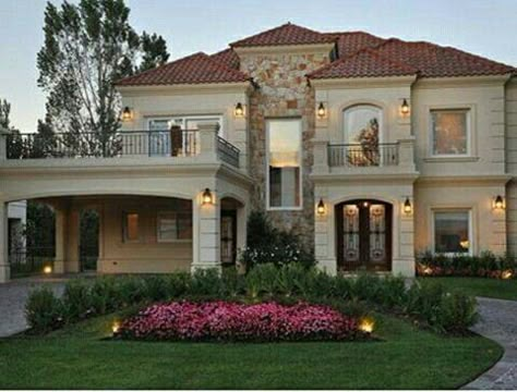 Home Designs Exterior, Luxury Homes Exterior, Casa Country, Casas Coloniales, Spanish Style Homes, Architecture Magazines, Mediterranean Homes, Luxury Homes Dream Houses, Dream House Interior