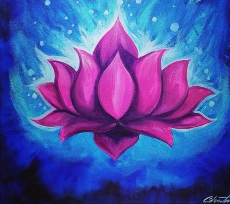 Spiritual Art Painting, Paint Workshop, Lotus Flower Painting, Lotus Flower Art, Lotus Painting, Spiritual Paintings, Lotus Art, Nag Champa, Flower Painting Canvas