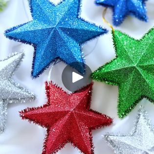 6.4M views · 94K reactions | Paper stars | Paper stars | By MiLena Handmade | Facebook Christmas Star Crafts, Wooden Christmas Trees Diy, Diy Christmas Paper, Christmas Things To Do, Fancy Fold Card Tutorials, Xmas Deco, Noel Diy, Stars Craft, Christmas Projects Diy