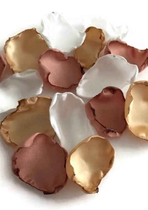 Rose Petals Table Decor, White Flower Petals, Flower Girl Flower, Flower Girl Petals, Reception Table Decor, Reception Table Decorations, Best Handmade Gifts, Rose Gold Quartz, Bridal Shower Decor