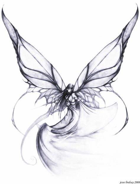 Pixie Tattoo, Borboleta Tattoo, Butterfly Sketch, Fairy Tattoo Designs, Fairy Drawings, Fantasy Tattoos, Fairy Artwork, Dragonfly Tattoo, Fairy Tattoo