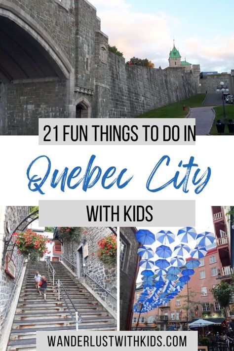 Quebec City With Kids, Things To Do In Quebec, Chateau Frontenac, Quebec City Canada, Old Quebec, Eastern Canada, Canadian Travel, Canada Road Trip, Travel Magazine