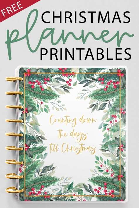 Christmas Binder Printables Free, Xmas Planner Free Printables, 2023 Christmas Planner, Happy Planner Christmas Free Printables, Christmas To Do List Printable, Christmas Planner Printables Free 2023, Free Christmas Planner Printables, Christmas Shopping List Printable Free, Christmas Card List Printable Free