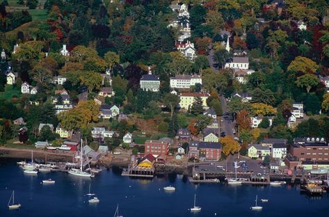 Castine, Maine, is picturesque in a way that leaves words like “quaint” and “charming” sitting in the corner with empty dance cards. The only reason most Americans have never heard of the place is the reflexive Anglo-orientation of U.S. history. Dance Cards, Marine Officer, River Mouth, Ocean Science, Floating Dock, Merchant Marine, In The Corner, Pearl Harbor, Historical Society