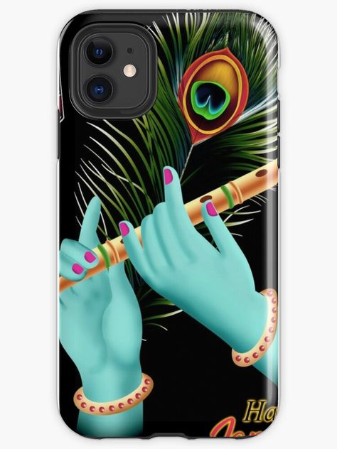 "Happy Janmashtami Celebration Day | Happy Birthday Krishna" iPhone Case & Cover by rajnagar1107 | Redbubble Krishna Phone Cover, Phone Cover Ideas, Birthday Krishna, Happy Birthday Krishna, Janmashtami Celebration, Happy Janmashtami, Celebration Day, Fun Easy Crafts, Cute Krishna