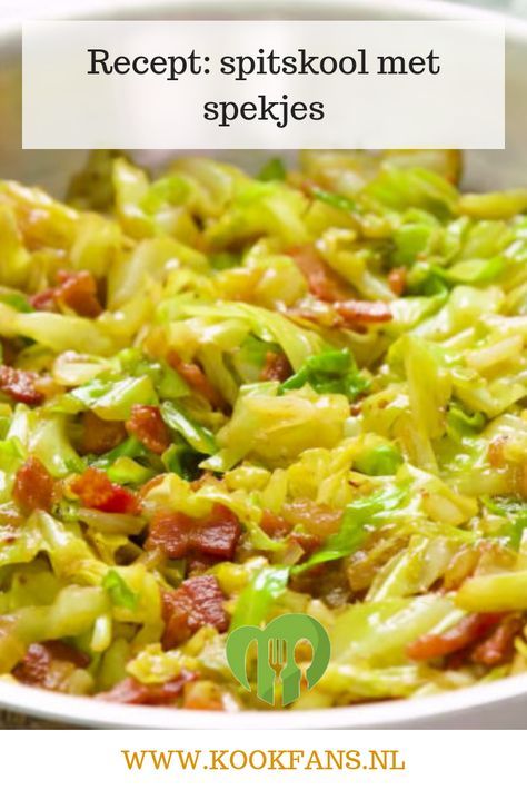 Cabbage And Bacon, Enjoy Your Meal, Makanan Diet, Dutch Recipes, God Mat, Bacon Recipes, Okra, Delicious Healthy Recipes, Bon Appetit