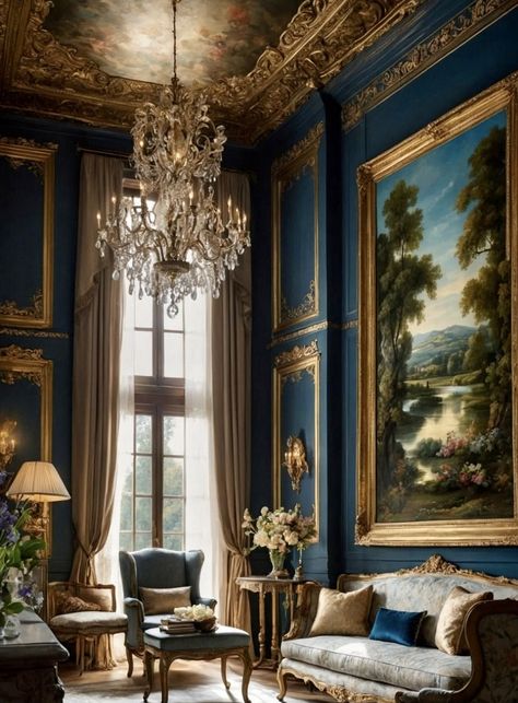 Decorate Around A Mirror, Hollywood Living Room, Medieval Bedroom, Moody Interior Design, Victorian Interior Design, Luxury Furniture Living Room, Castles Interior, Classy Decor, Hotel Interior