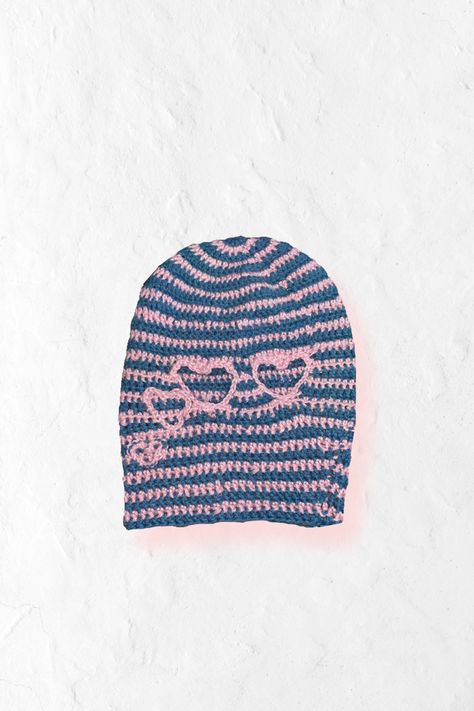 Balaclava Knit, Crochet Balaclava, Heart Crochet, Crochet Idea, Crochet Business, Crochet Winter, Crochet Clothing, Ski Mask, Crochet Heart