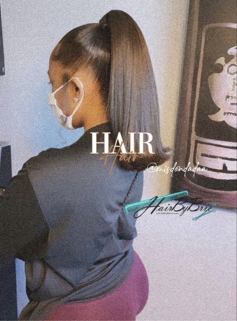 4c High Ponytail, Barbie High Ponytail, High Barbie Ponytail, 16th Birthday Hairstyles, Ponytail Inspiration, Flipped Ponytail, Braiding Business, Long Ponytail Hairstyles, Barbie Ponytail