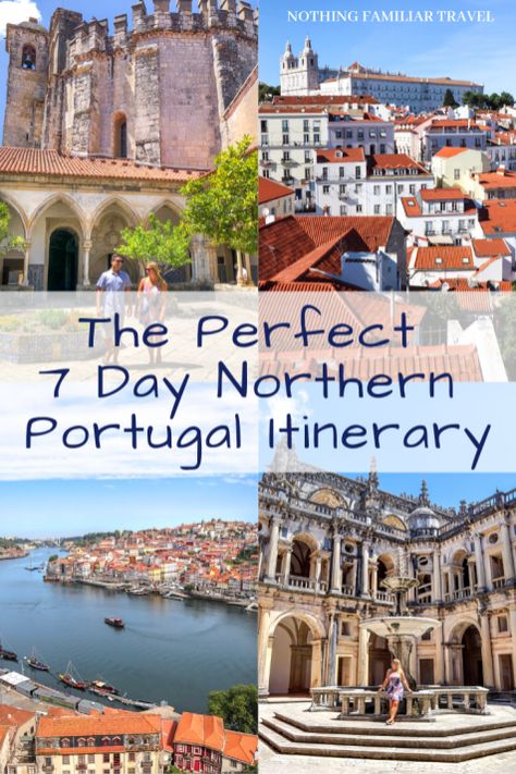 This Portugal 7 day itinerary will highlight our favorite towns, day trips, foods, and the best hotels to explore from! Portugal Itinerary, 7 Day Itinerary, Northern Portugal, Travel Inspiration Destinations, Visit Portugal, Travel Spots, Europe Travel Destinations, Portugal Travel, Group Travel