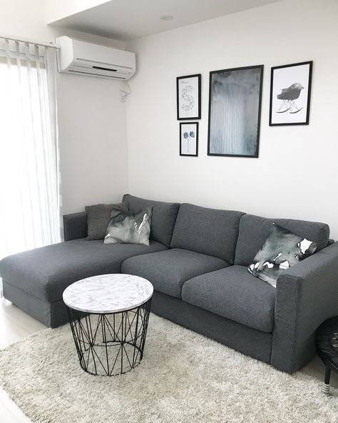 IKEA Vimle Sofa in Grey design layout is lovely!! Vimle Sofa Ikea Grey, Vimle Sofa Ikea Living Room Grey, Ikea L Sofa, Vimle Sofa Ikea Living Room, Ikea Living Room Ideas Sofas, Vimle Sofa Ikea, Grey L Shaped Sofa, Ikea L Shaped Sofa, Ikea Grey Sofa