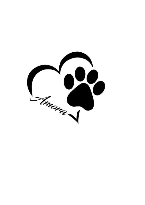 Cookie Tattoo, Tatoo Dog, Animal Tattoos For Women, Small Dog Tattoos, Dragon Tattoo Ideas, Dog Print Tattoo, Heart Temporary Tattoos, Tiny Wrist Tattoos, Magic Runes