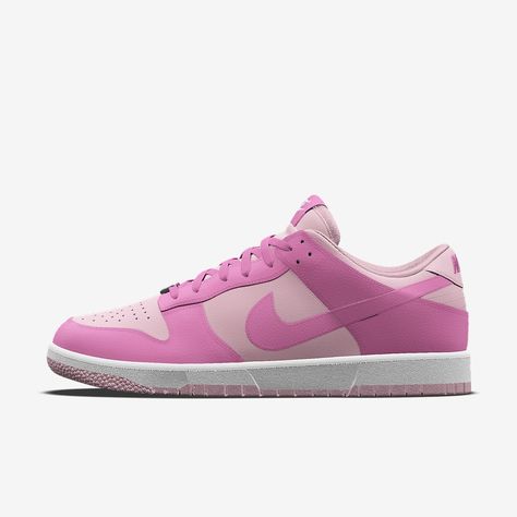 Nike Dunk Low Unlocked By You Custom Shoes. Nike.com Girls Gift Guide, Cute Nike Shoes, Cute Nikes, Pink Nikes, Custom Nikes, Nike Store, Nike Air Max 97, Nike Dunk Low