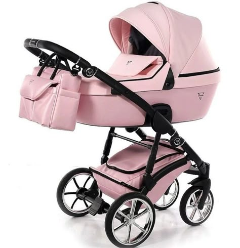 Pink Stroller, Kid Birthday Outfits, Best Double Stroller, Newborn Stroller, Baby Dior, Cool Baby Names, Cool Baby Clothes, Newborn Hacks