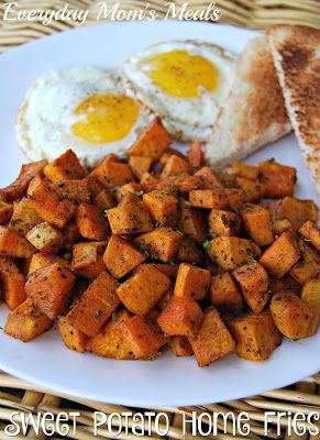 Breakfast Casserole For 2, Casserole For 2, Potato Home Fries, Sweet Potato Home Fries, Sweet Potato Hash Browns, Home Fries, Potato Hash, Sweet Potato Hash, How To Cook Potatoes