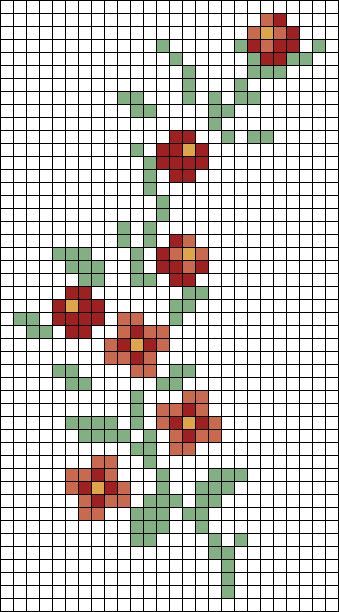 Hummingbird Alpha Pattern, Alpha Patterns Bookmark, Flower Alpha Pattern, Small Alpha Patterns, Simple Crochet Projects, Clothing Decoration, Graph Crochet, Flower Tapestry, Easy Pixel Art