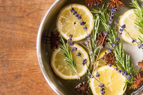 Lavender Stovetop Potpourri – Terre Bleu Stovetop Potpourri Gift, Potpourri Gift, Simmer Pot Recipes, Lavender And Lemon, Compost Soil, Fresh Scents, Chicken Health, Lemon Rosemary, Bohemian Vibes