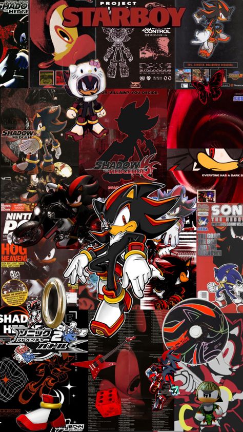 e Hedgehog Wallpaper, Shadow Theme, Retro Games Wallpaper, Shadow Sonic, 90s Wallpaper, Kpop Iphone Wallpaper, Vintage Poster Design, Sonic Funny, Sonic Fan Characters