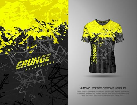 Tshirt sports grunge background for raci... | Premium Vector #Freepik #vector #pattern #abstract #texture #geometric Barcelona Football Kit, Cricket T Shirt Design, Racing Jersey, Cricket T Shirt, Sports Tshirt Designs, Sport Shirt Design, T Shirt Logo Design, Sports Jersey Design, Shirt Logo Design