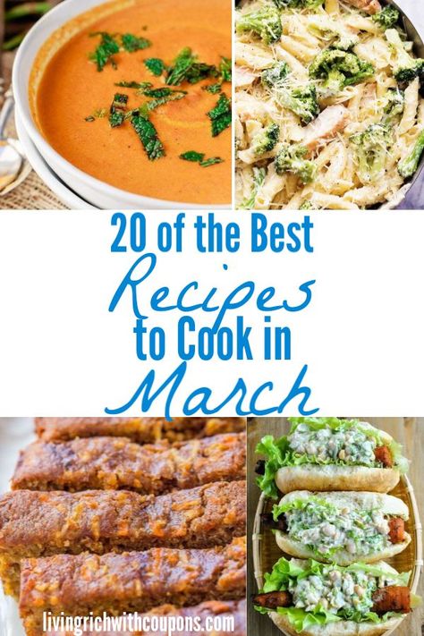 Living Rich, Seasonal Fruits And Vegetables, Keto Air Fryer Recipes, Sunday Dinner Recipes, Keto Air Fryer, Seasonal Fruits, Spring Dinner, Potatoes Carrots, Month Of March